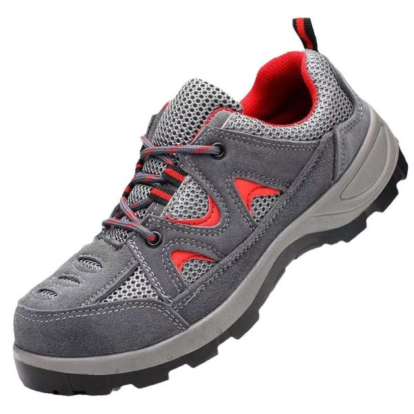 Four Seasons Men's Solid Soled Safety Protection Shoes - Image 5