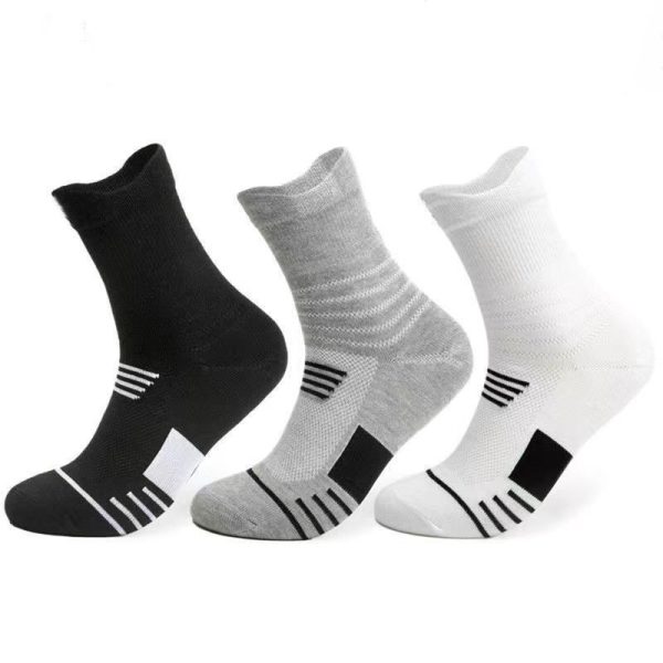 Men's Thick Towel Bottom Sports Socks - Image 2
