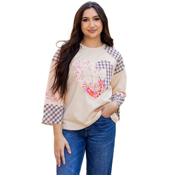 Fall New Round Neck Pullover Women Printed Loose Sweatshirt - Image 7