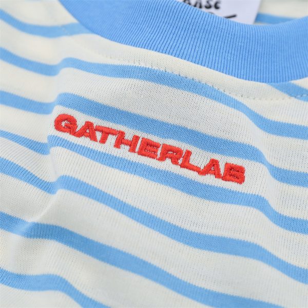 Striped Round Neck Short Sleeve T-shirt Men's Casual Top - Image 3