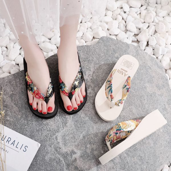 Women's Height Increasing Non-slip Flip-flops - Image 4