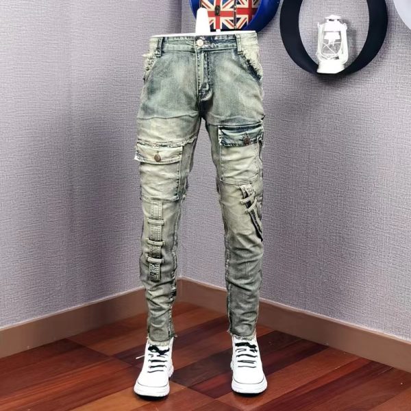 Men's Personality All-matching Fashion Casual Ripped Jeans - Image 2