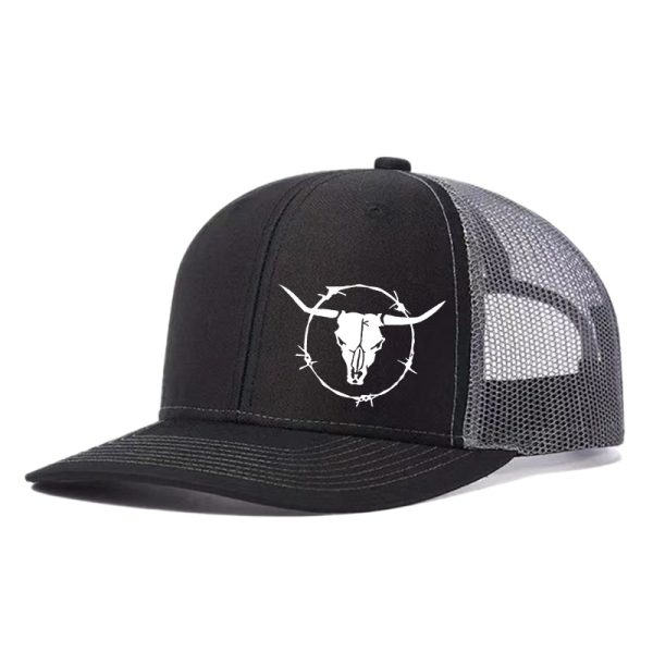 Outdoor Sports Cow Head Printed Baseball Cap - Image 5