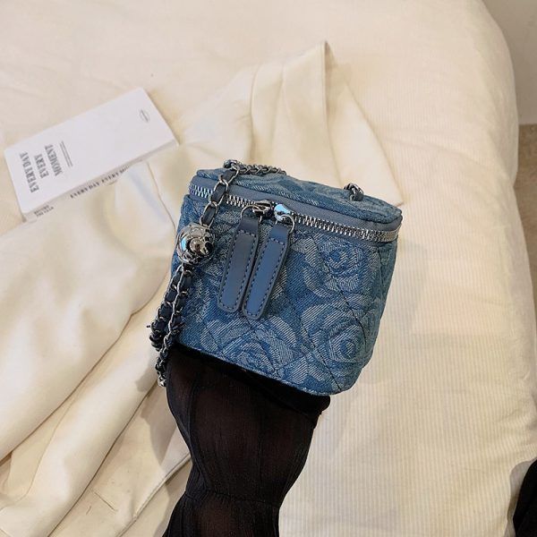 Women's Fashion Denim Shoulder Messenger Bag - Image 2