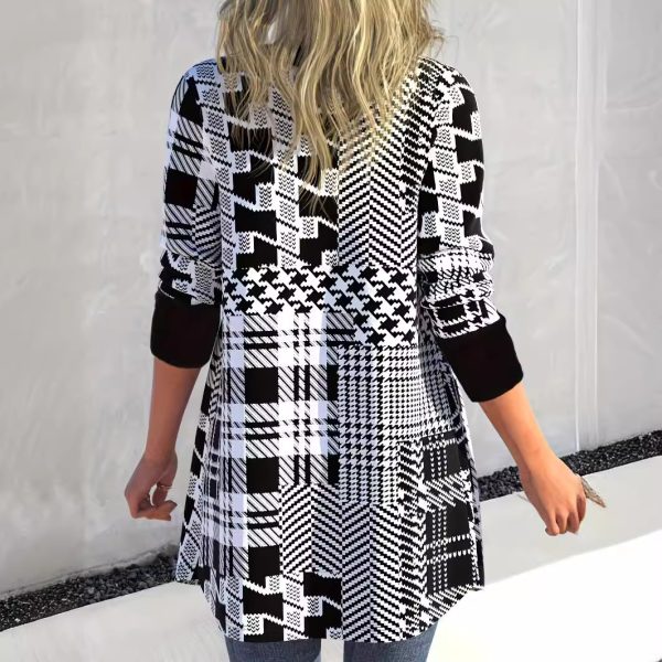 Casual Loose Cardigan Long Sleeve Coat - Image 2