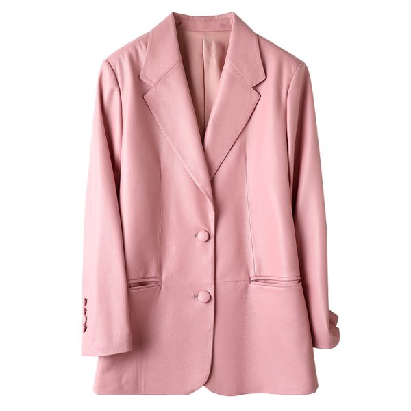 Female Suit Coat New Fashion Sheepskin - Image 4