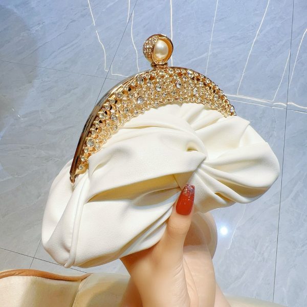 Diamond-embedded High-grade Socialite Clutch Mini - Image 2