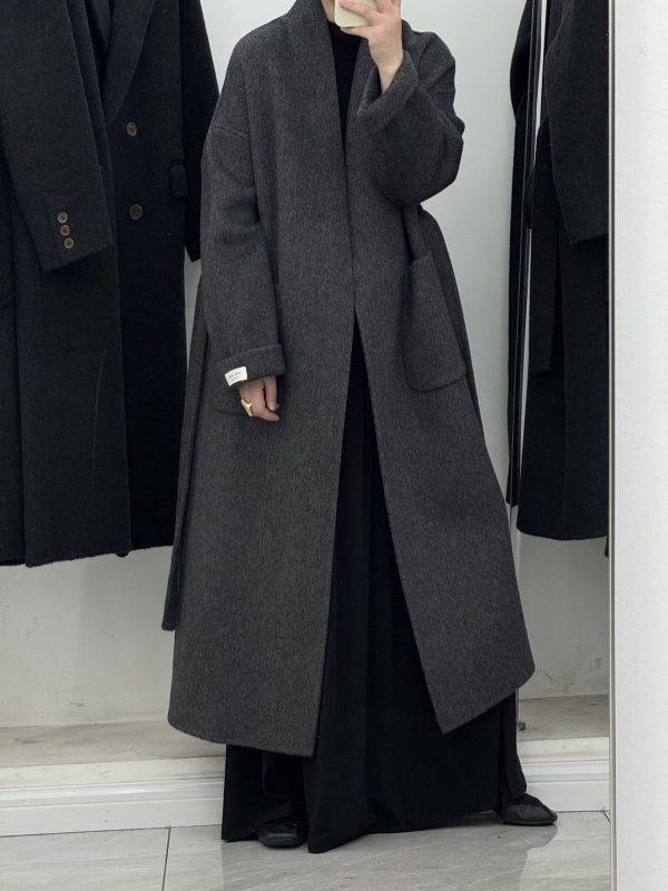 High-end Cashmere Double-sided Woolen Coat Women - Image 6