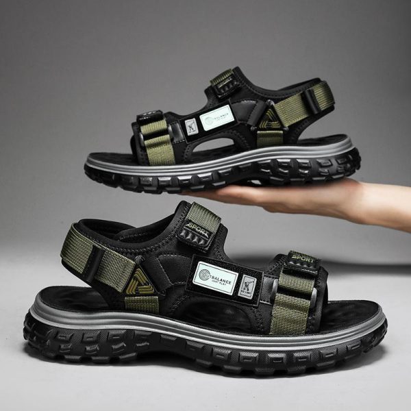 Fashion Summer Outdoor Non-slip Sandals Men - Image 3