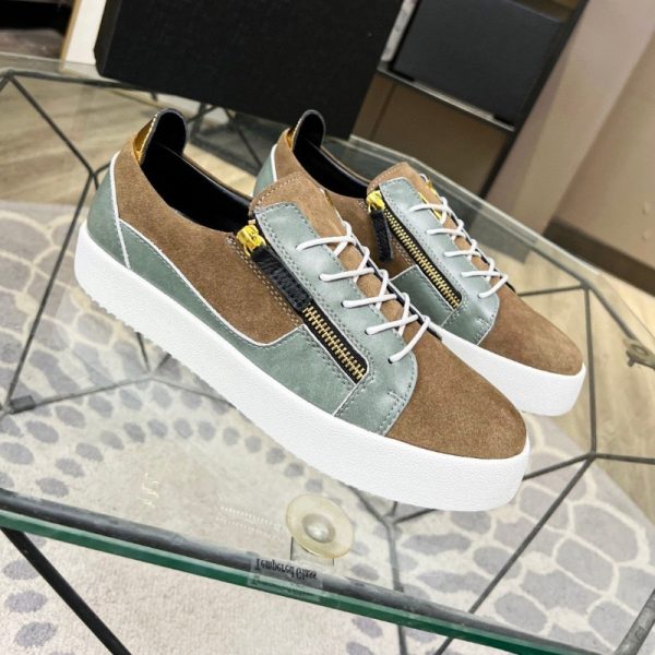 European Station Men's Cowhide Fashion Casual Board Shoes - Image 9