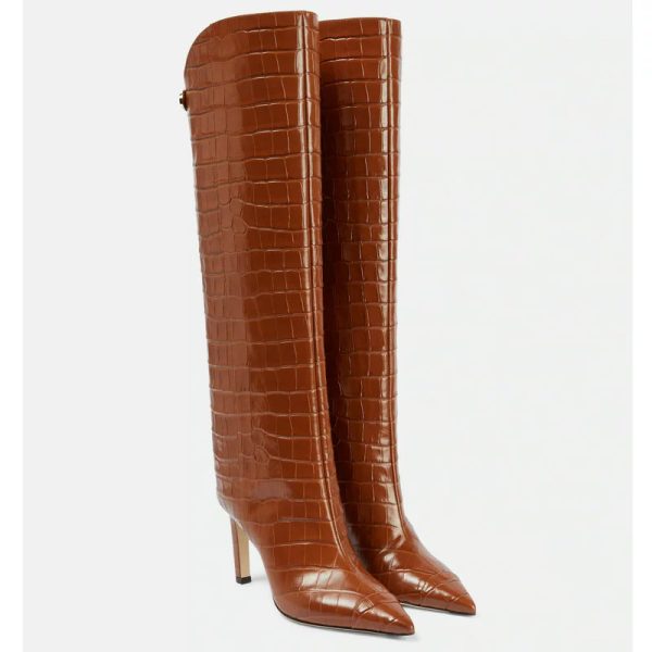 Women's Shoes Pointed-toe Stiletto High-top Boots - Image 3