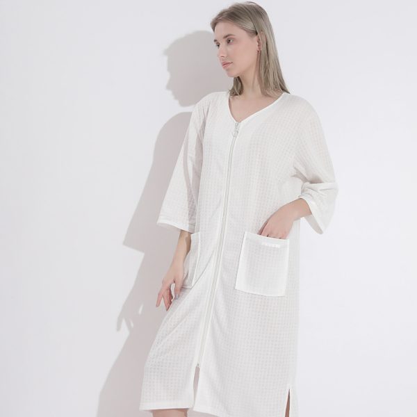 Women's Plus Size Loose Japanese And Korean Nightdress - Image 9
