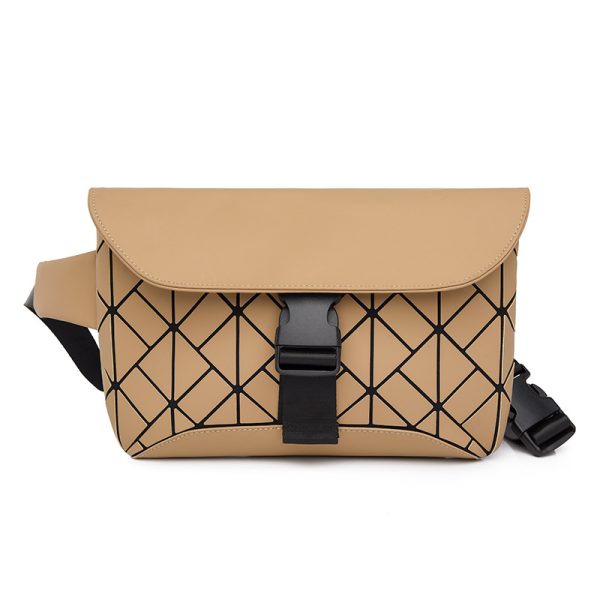 Rhombus Crossbody Design Fashion Trend Rui Camp Men's Bag - Image 7