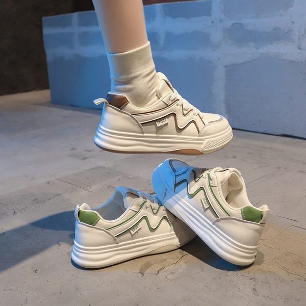 Women's Comfortable Platform Fashionable Breathable Casual Skateboard Shoes - Image 3