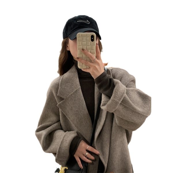 Fashion Women's New Autumn And Winter Woolen Coat - Image 5