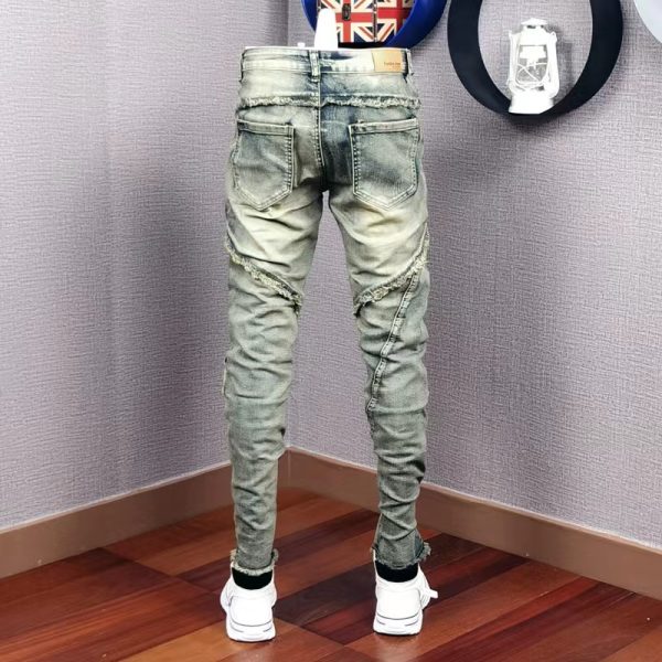Men's Personality All-matching Fashion Casual Ripped Jeans - Image 4