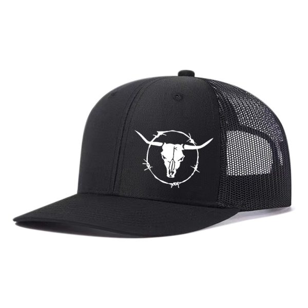 Outdoor Sports Cow Head Printed Baseball Cap - Image 3