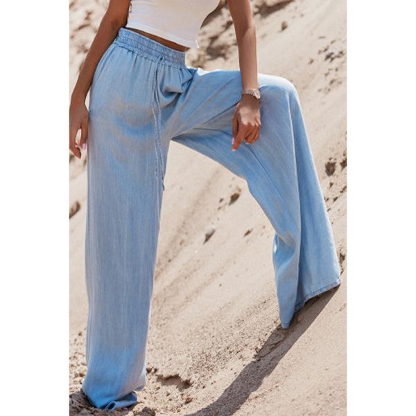 Women's Loose High Waist Wide Leg Jeans - Image 2