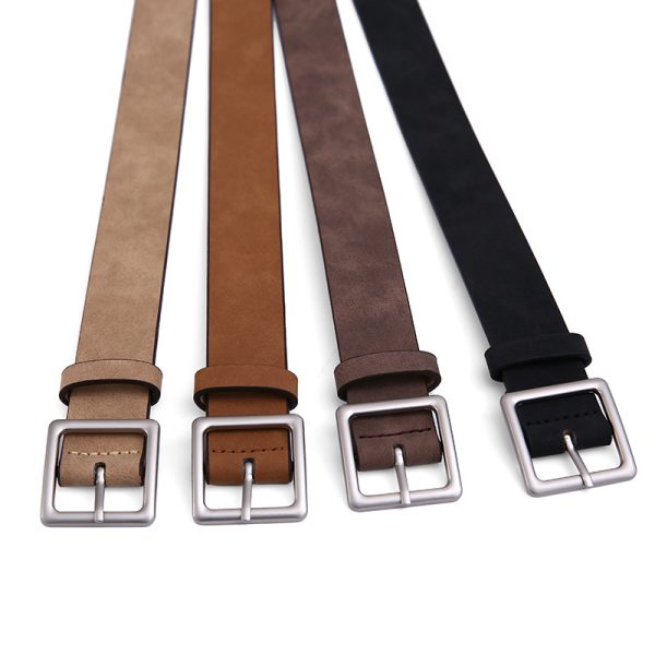 Korean Style Women's Belt All-match Square Buckle - Image 2