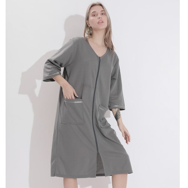 Women's Plus Size Loose Japanese And Korean Nightdress - Image 7