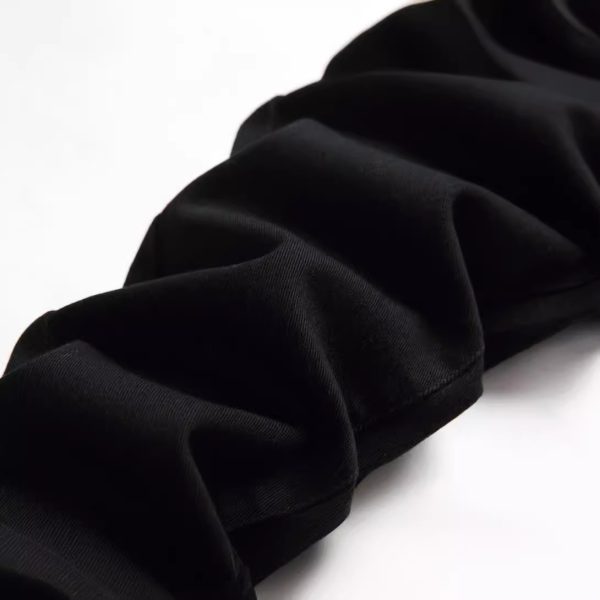 Men's Black Elastic Straight Jeans - Image 4