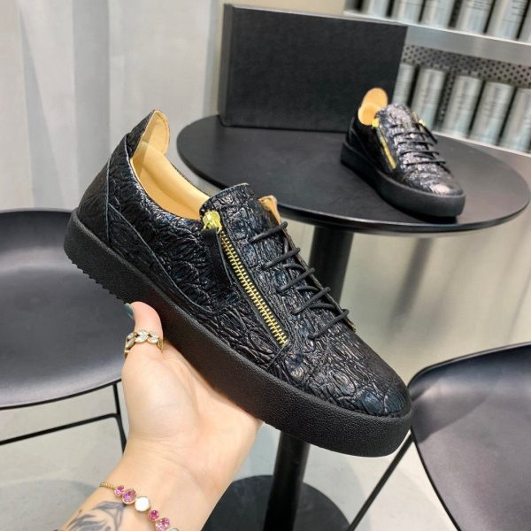 European Station Men's Cowhide Fashion Casual Board Shoes - Image 2