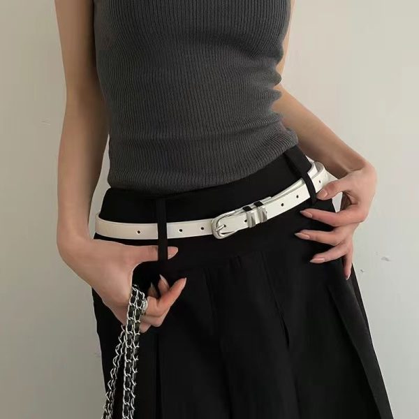 Niche Design Thin Belt Women's Simple - Image 6