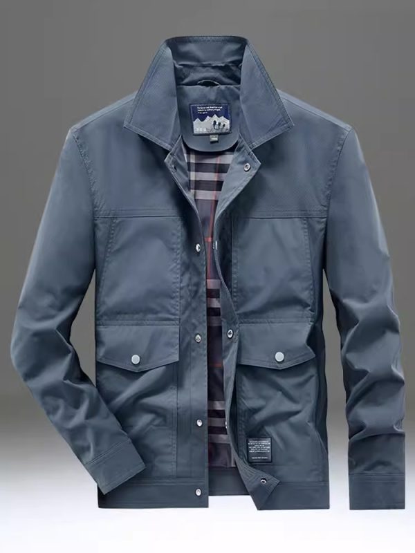 Loose Leisure Workwear Turn-down Collar Coat - Image 8