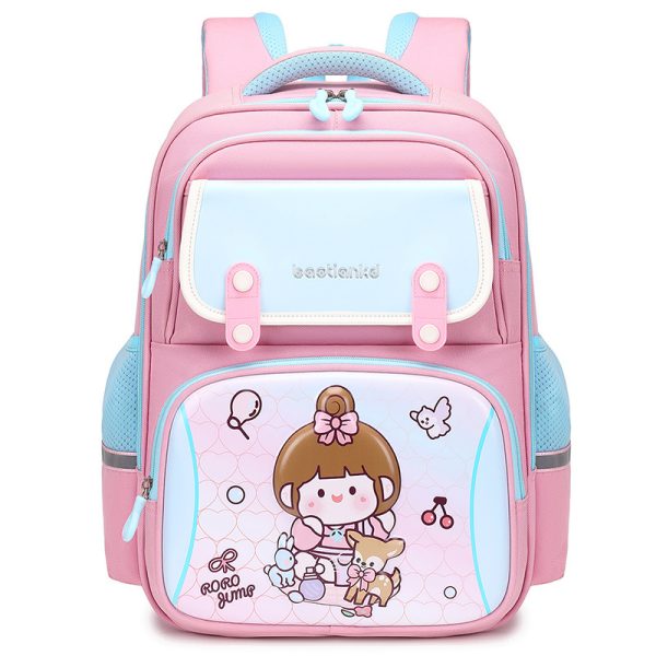 Children's Schoolbag Large Capacity Cartoon Lightweight Backpack - Image 9