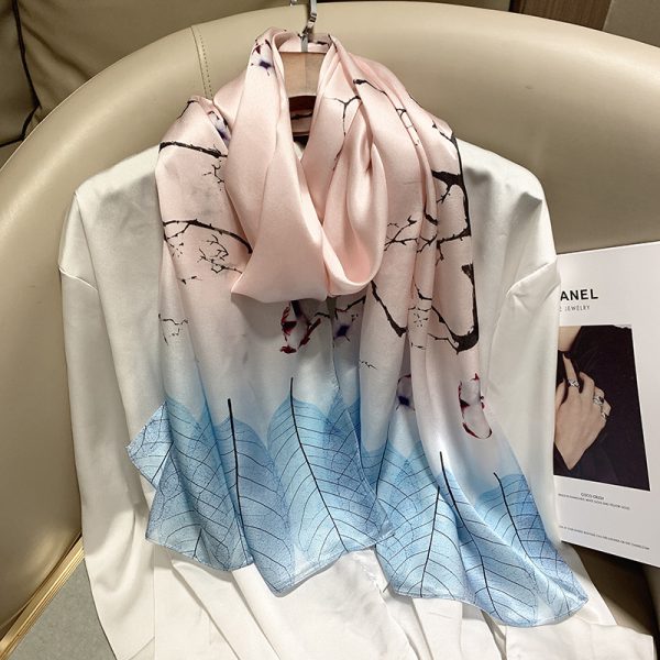 Hangzhou Silk Silk High-end Long Silk Scarf - Image 6