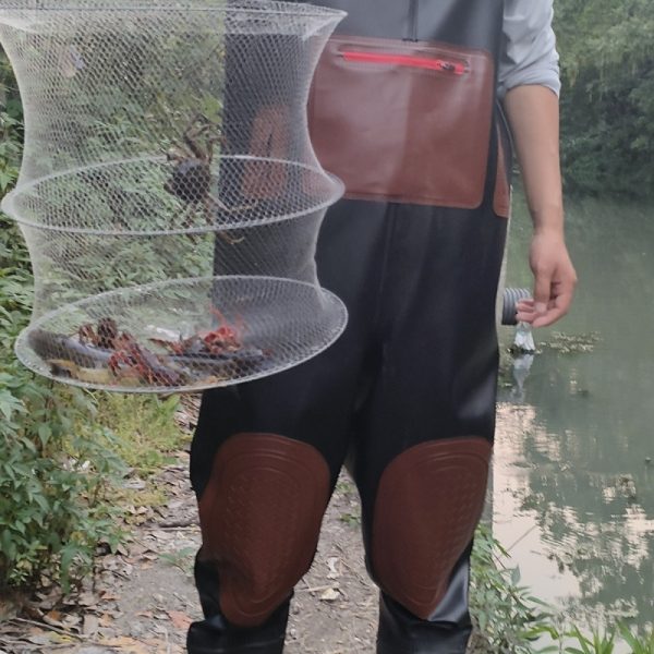 Men's Anti-piercing Thickened One-piece Fish Pants - Image 2