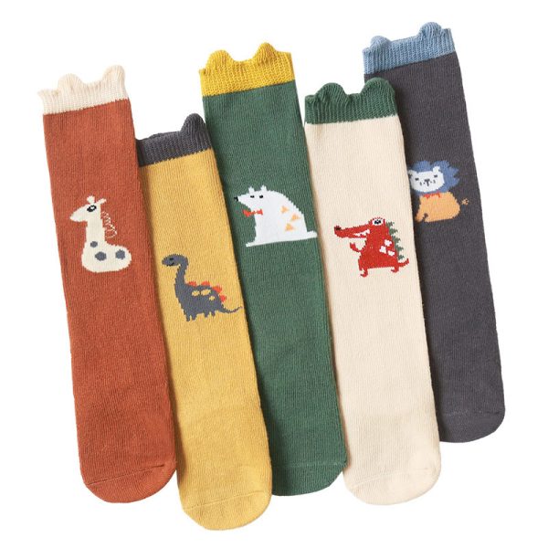 Combed Cotton Non-slip Sole Room Socks Large Version Dispensing - Image 5