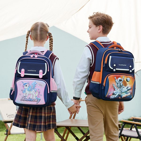 Children's Schoolbag Large Capacity Cartoon Lightweight Backpack - Image 2