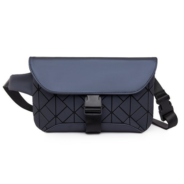 Rhombus Crossbody Design Fashion Trend Rui Camp Men's Bag - Image 8