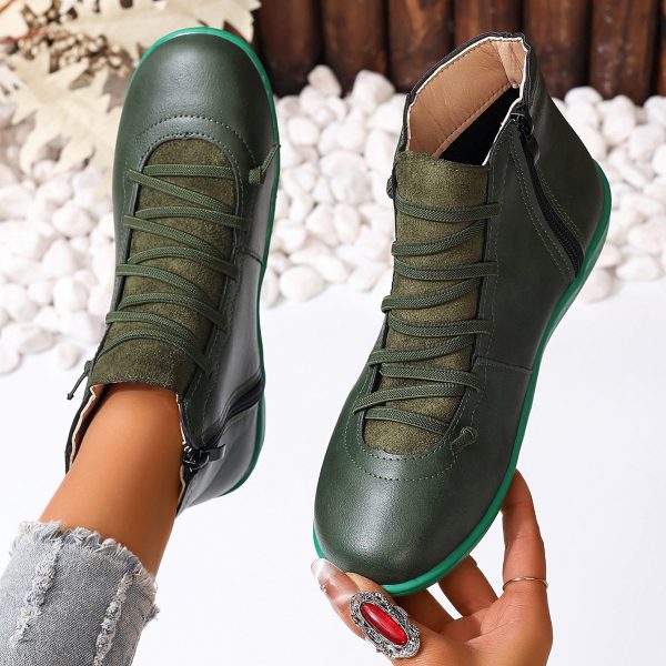 Female Plus Size British Martin Boots Casual Boots - Image 7