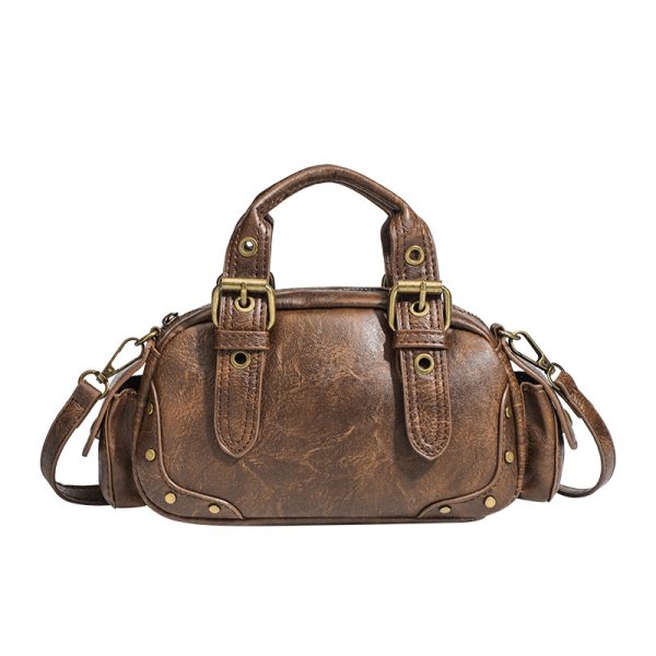 All-match Bowling Portable Shoulder Crossbody Underarm Bag - Image 5