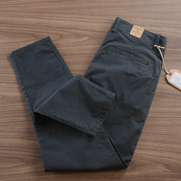 Summer Thin Breathable Men's Pencil Long Pants - Image 8