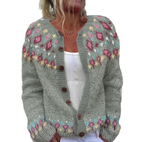 Women's Sweater Loose Multicolor Fashion Knitwear - Image 5