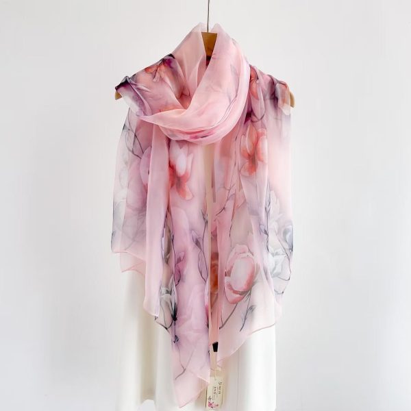 Women's Fashionable All-match Long Printed Anti-DDoS Scarf - Image 9