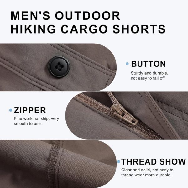 Fashion Personality Men's Multi-pocket Tactical Shorts - Image 5