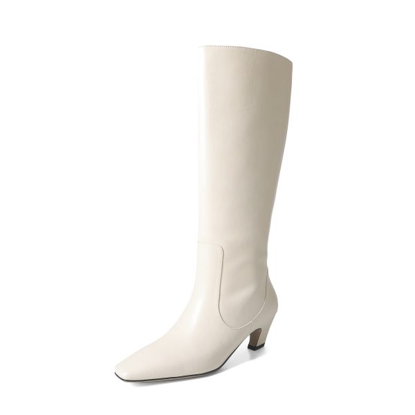 Below The Knee Tall Knight Boots - Image 8