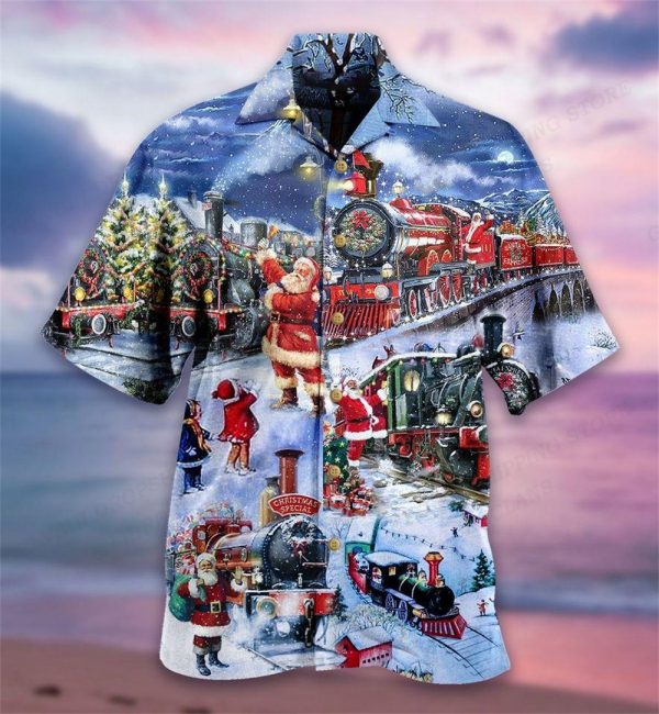 Fashion Bus Pattern Summer Men's Casual Shirt - Image 10