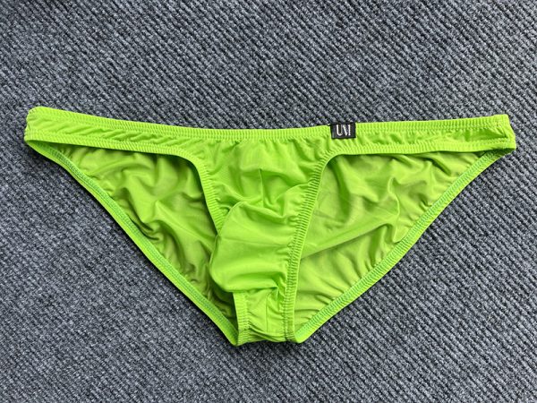 New Upturned Men's Low Waist Ice Silk Briefs - Image 7