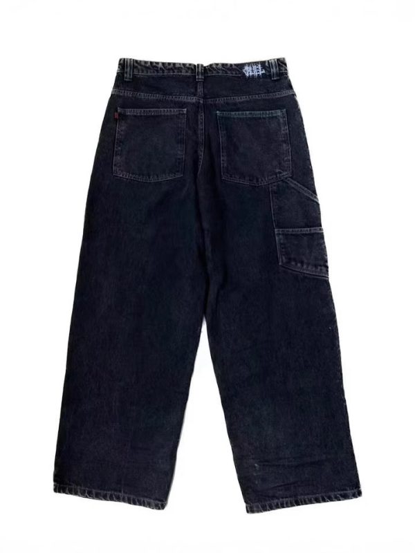 Men's Jeans Y2g Bag Vintage JNCO Pattern Hip-hop Street - Image 5