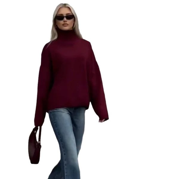 Women's Casual Loose Pullover - Image 5