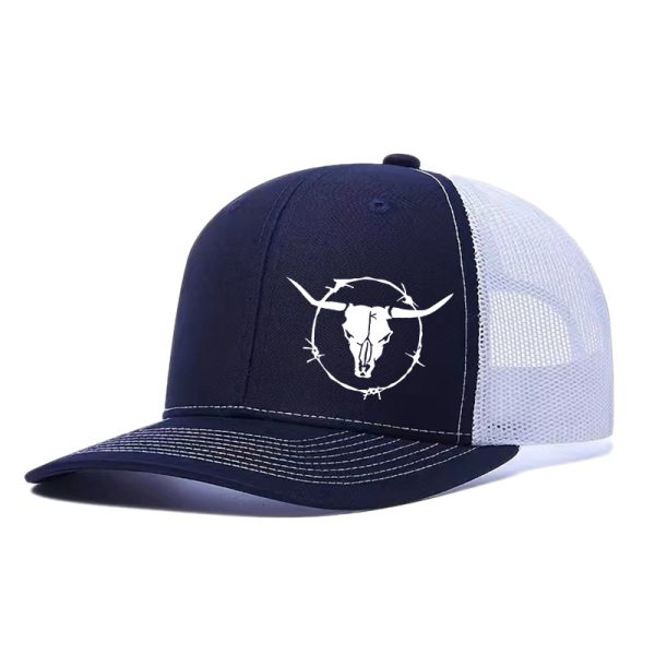 Outdoor Sports Cow Head Printed Baseball Cap - Image 10