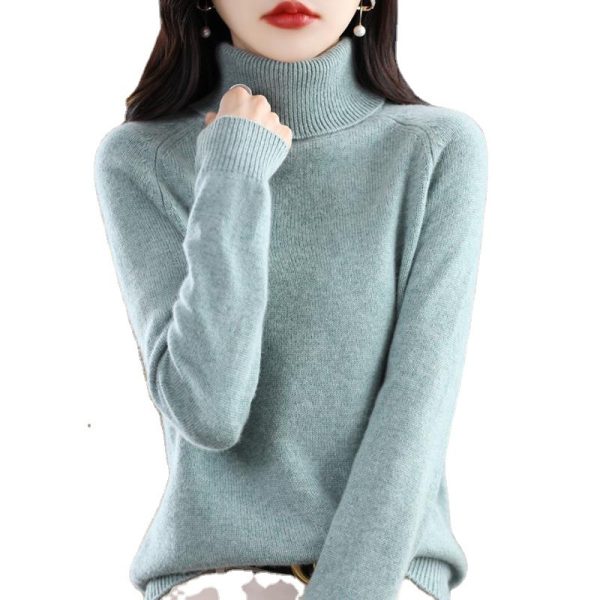 Women's Loose Plus Size Thick Long-sleeved Sweater - Image 5