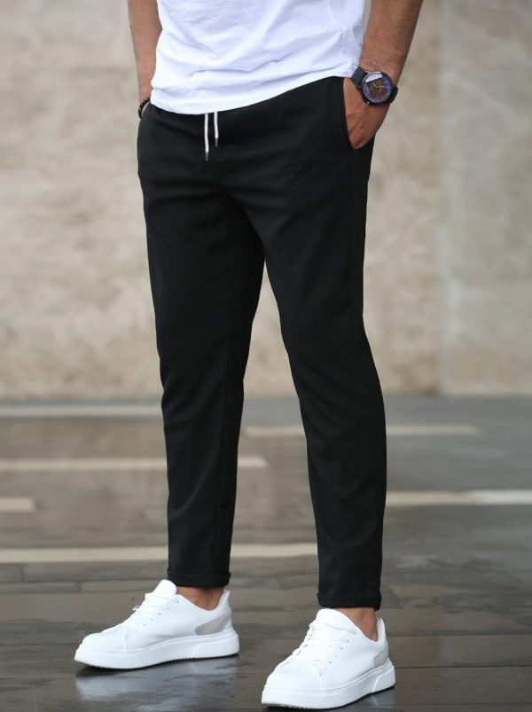 Men's Business All-match Casual Cropped Pants - Image 7