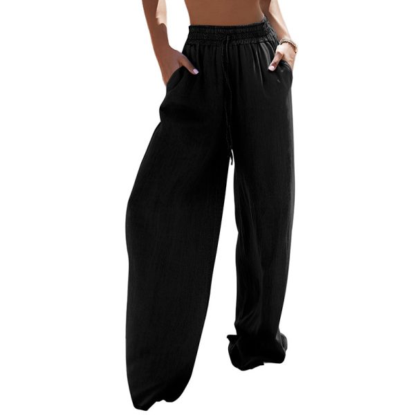 Women's Loose High Waist Wide Leg Jeans - Image 7