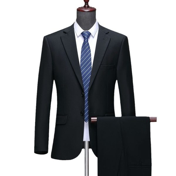 Men's Business Formal Groom Dress Wedding - Image 2